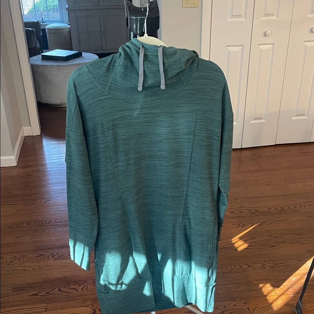 Toad&Co Forest Green Hoodie Dress